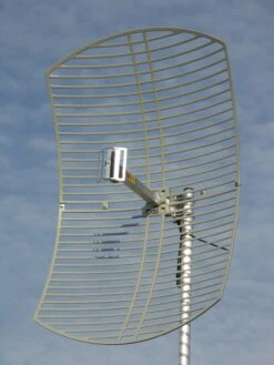 Wifi Gitterspiegel Alu 2,4GHz 24 DBi -Kenwood Store 18686.24 040 7a51