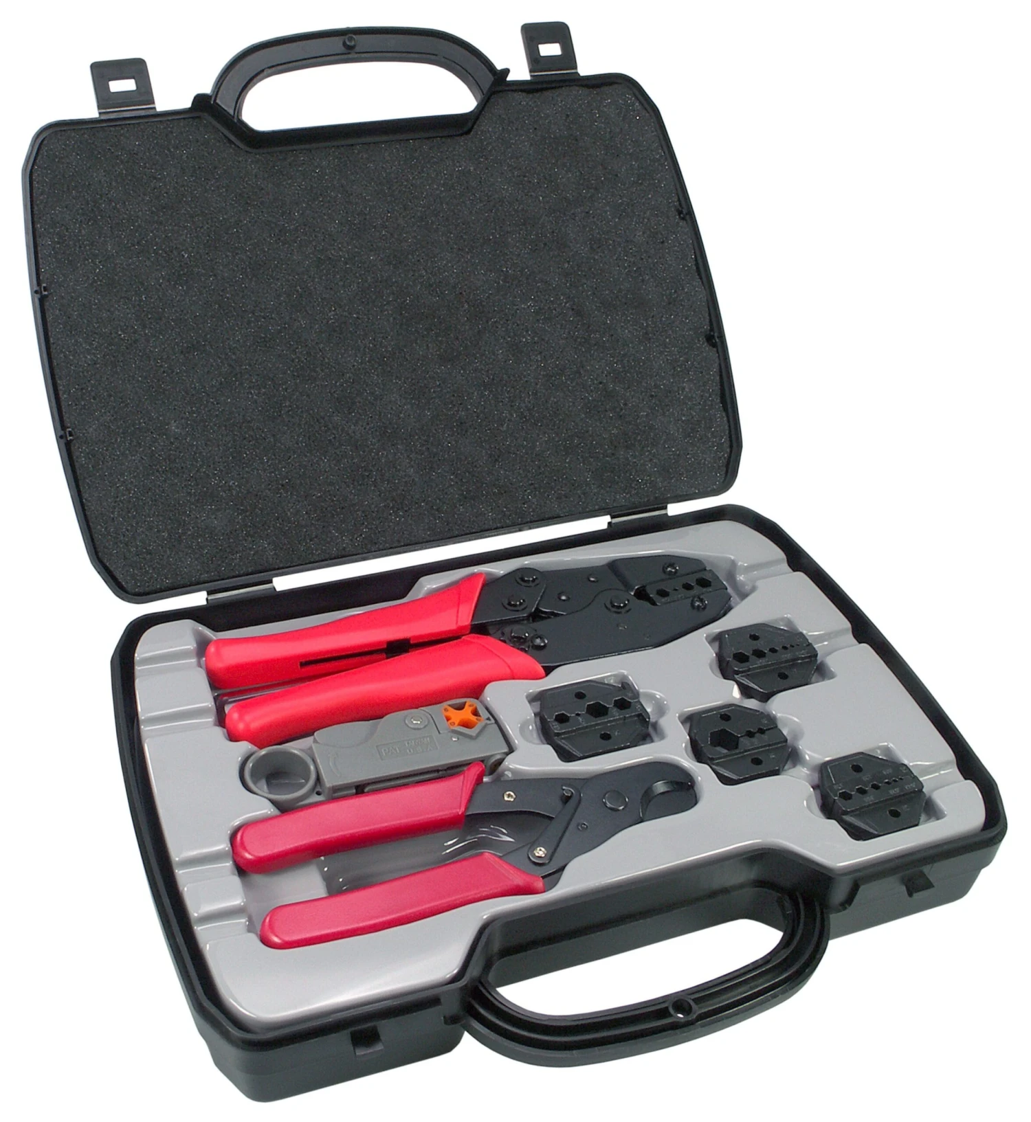 Universal Crimpkoffer M. 5 Einsätzen 1 Universal Crimpkoffer M. 5 Einsätzen