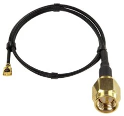 Pigtail IPEX (aka U.FL®)-Stecker/SMA-Stecker, 30cm, Impedanz 50 Ohm