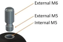 Smarteq Antennenfuß Mit GPS 9 Smarteq Antennenfuß Mit GPS -Kenwood Store 62057 050 M5M6 adaptor 3 8cce