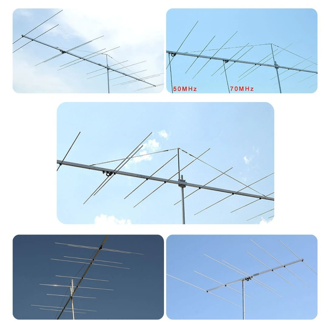 Antennas Amplifiers PA5070 Dualband Yagis Für 6m Und 4m