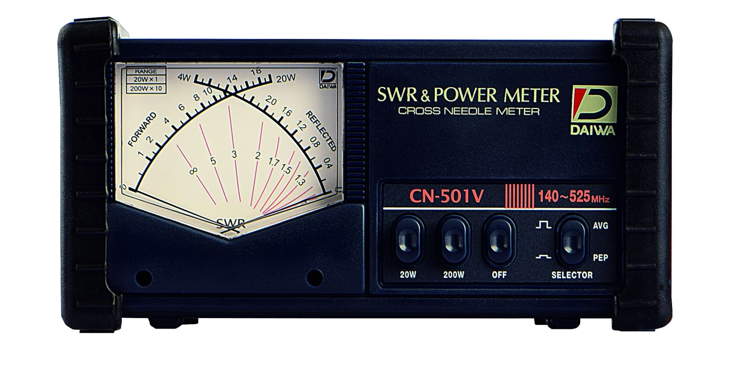 Daiwa CN-501VN SWR-Meter 140-525 MHz N-Buchsen 2 Daiwa CN-501VN SWR-Meter 140-525 MHz N-Buchsen – Bild 2