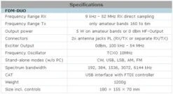Elad FDM-DUO Transceiver Standard/Red