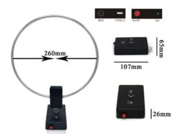 GA-800 Aktiv-Loopantenne RX, 10kHz - 159MHz