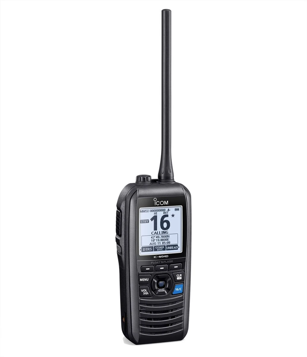 Icom IC-M94DE UKW-Handfunkgerät Für Seefunk, AIS-RX, DSC, GPS 1 Icom IC-M94DE UKW-Handfunkgerät Für Seefunk, AIS-RX, DSC, GPS