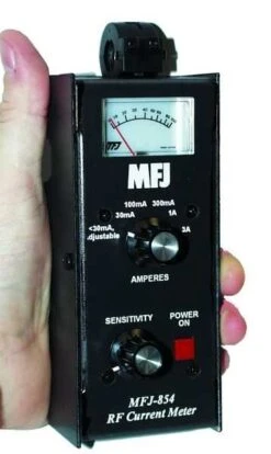 MFJ-854 Stromzange, Max. 3A